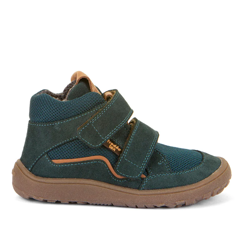 Froddo Boy's and Girl's Tex Autumn Barefoot Ankle Boots - Petroleum active city