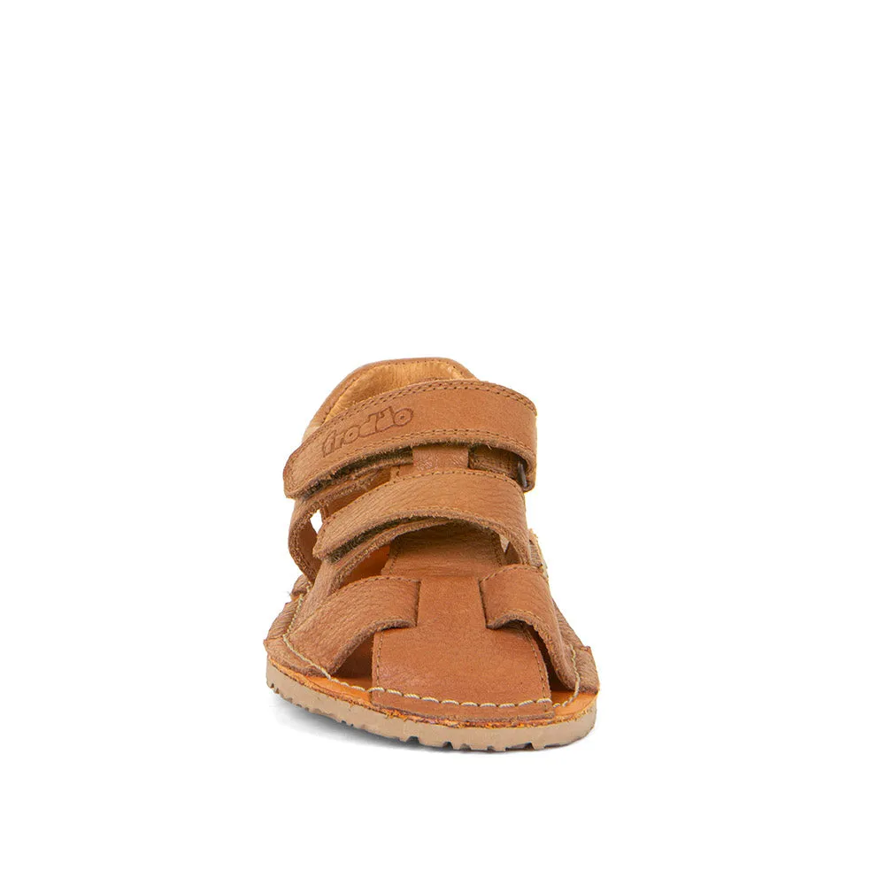 Froddo Boy's Barefoot Flexy Avi Sandals - Cognac Urban Ease