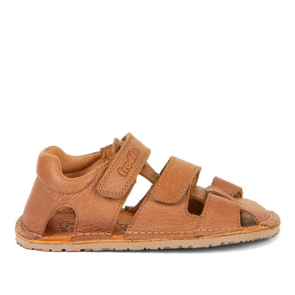 Froddo Boy's Barefoot Flexy Avi Sandals - Cognac Home Feel