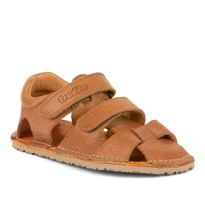 Froddo Boy's Barefoot Flexy Avi Sandals - Cognac Sun Path