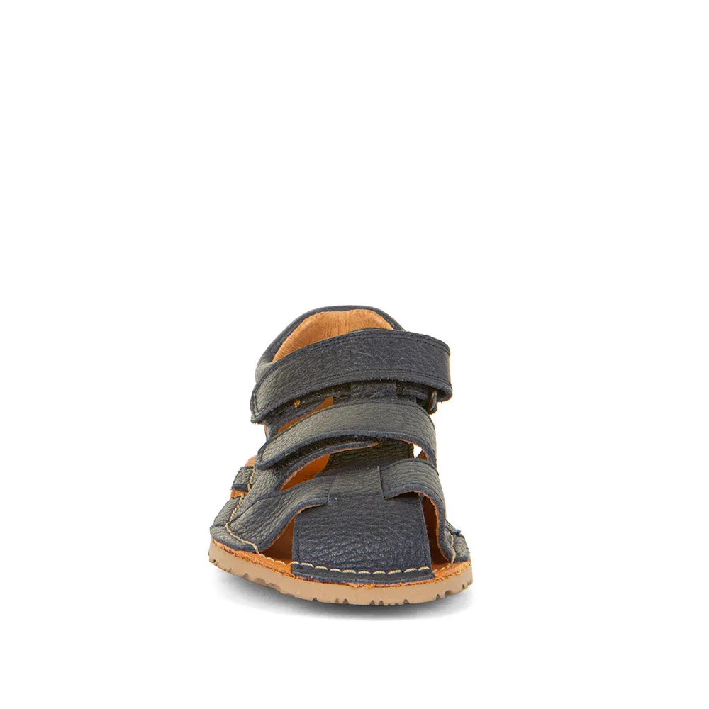 Froddo Boy's Barefoot Flexy Avi Sandals - Dark Blue Morning Run