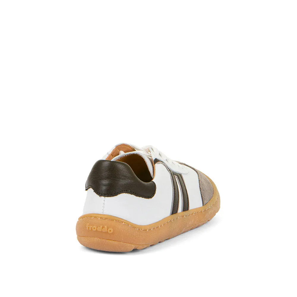 Froddo Girl's and Boy's F-Motion Casual Shoes - White / Black chill look