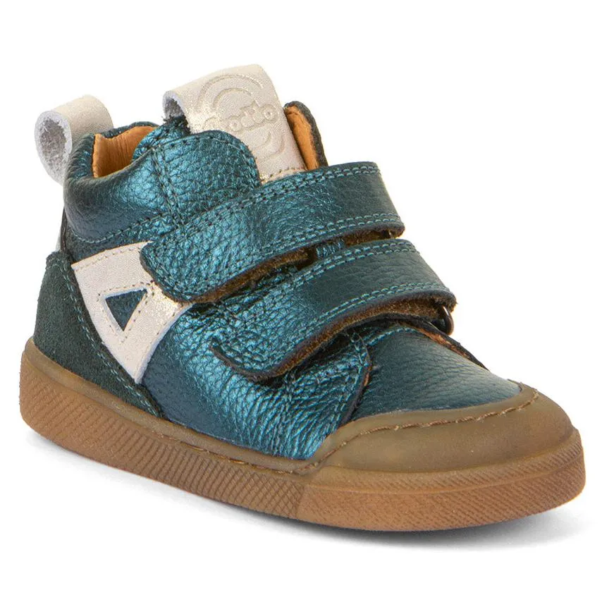 Froddo Girl's and Boy's Rosario High-Top Ankle Boots - Petroleum breeze walk