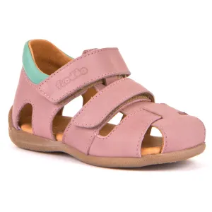 Froddo Girl's Carte Double Sandals - Pink Sunset Mood