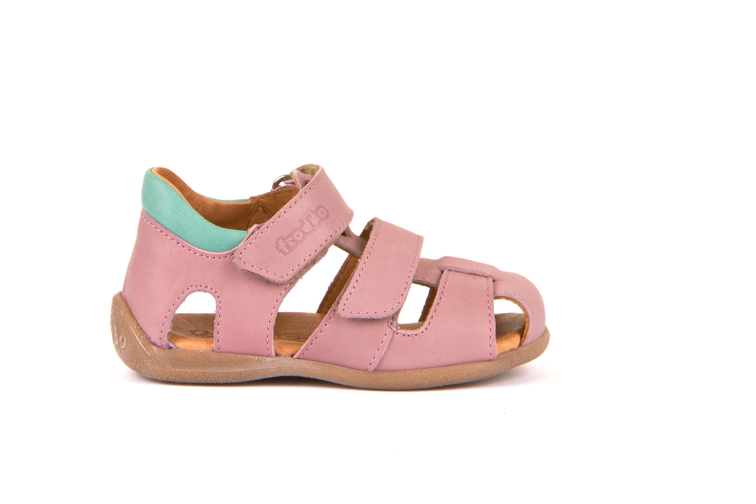 Froddo Girl's Carte Double Sandals - Pink Gentle Fit