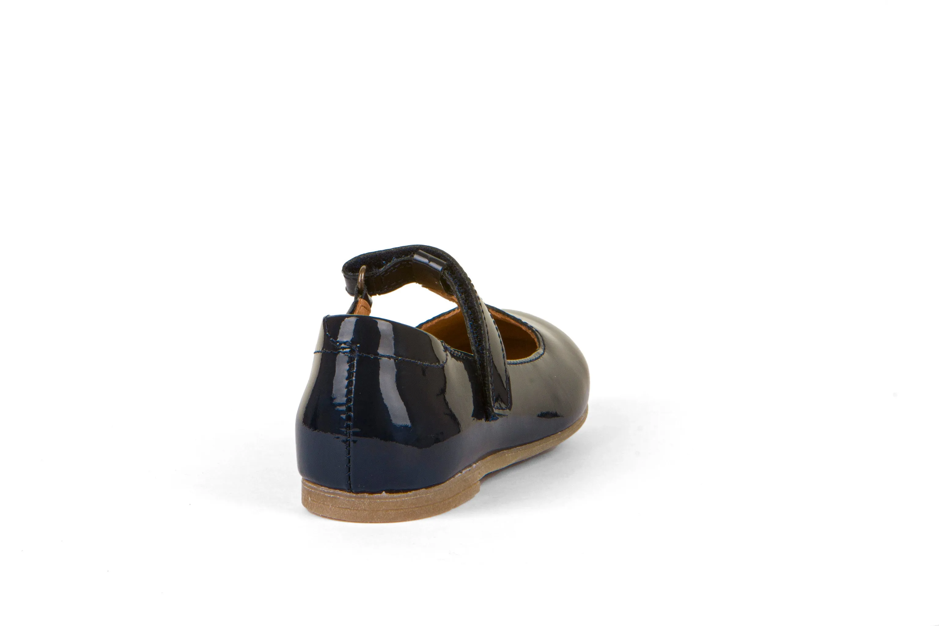 Froddo Girl's Fiona T Bar Dress Shoes - Blue Patent urban blend