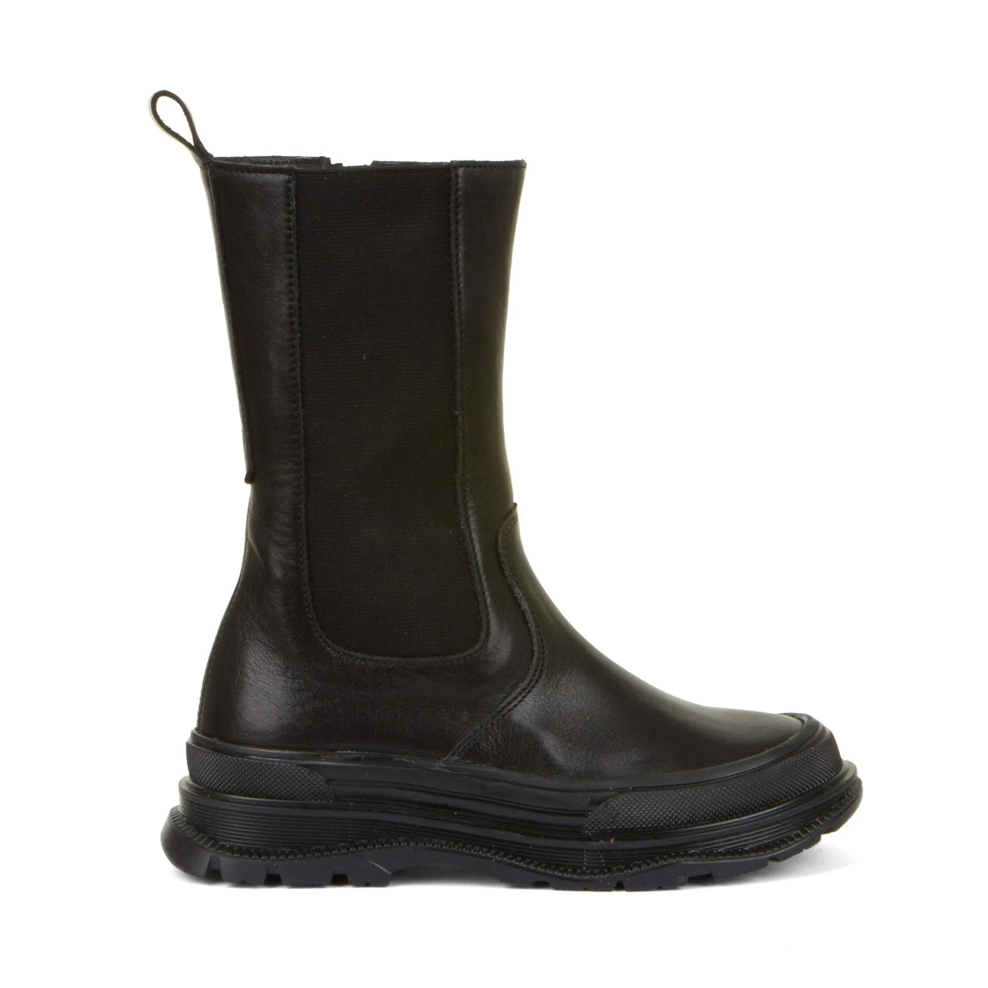 Froddo Girl's Leoni Boots - Black clean lines