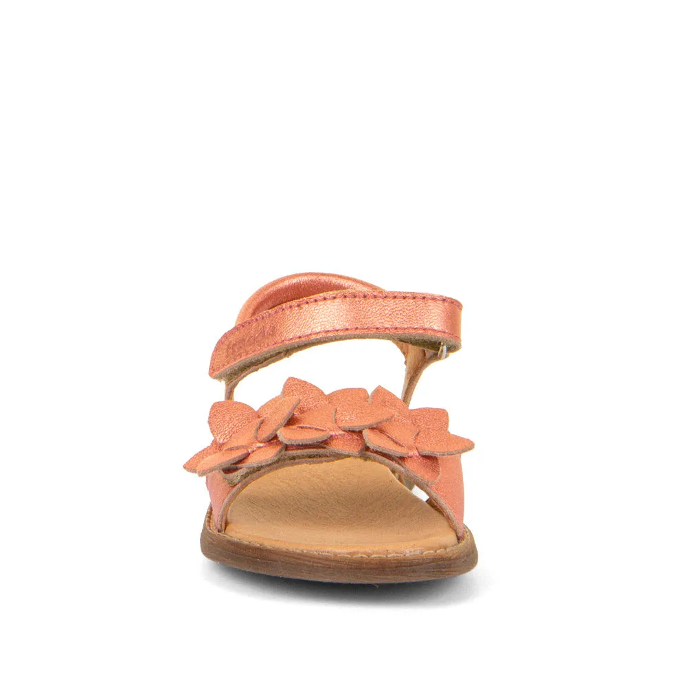 Froddo Girl's Lore Flowers Sandals - Coral daily go