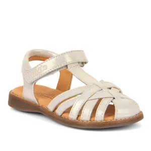 Froddo Girl's Lore Rosa Sandals - Gold Shine client visit
