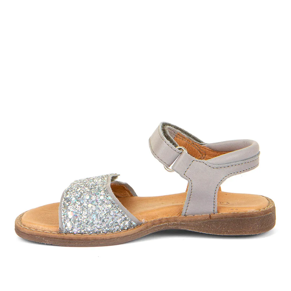 Froddo Girl's Lore Sparkle Sandals - Light Grey Boho Dream