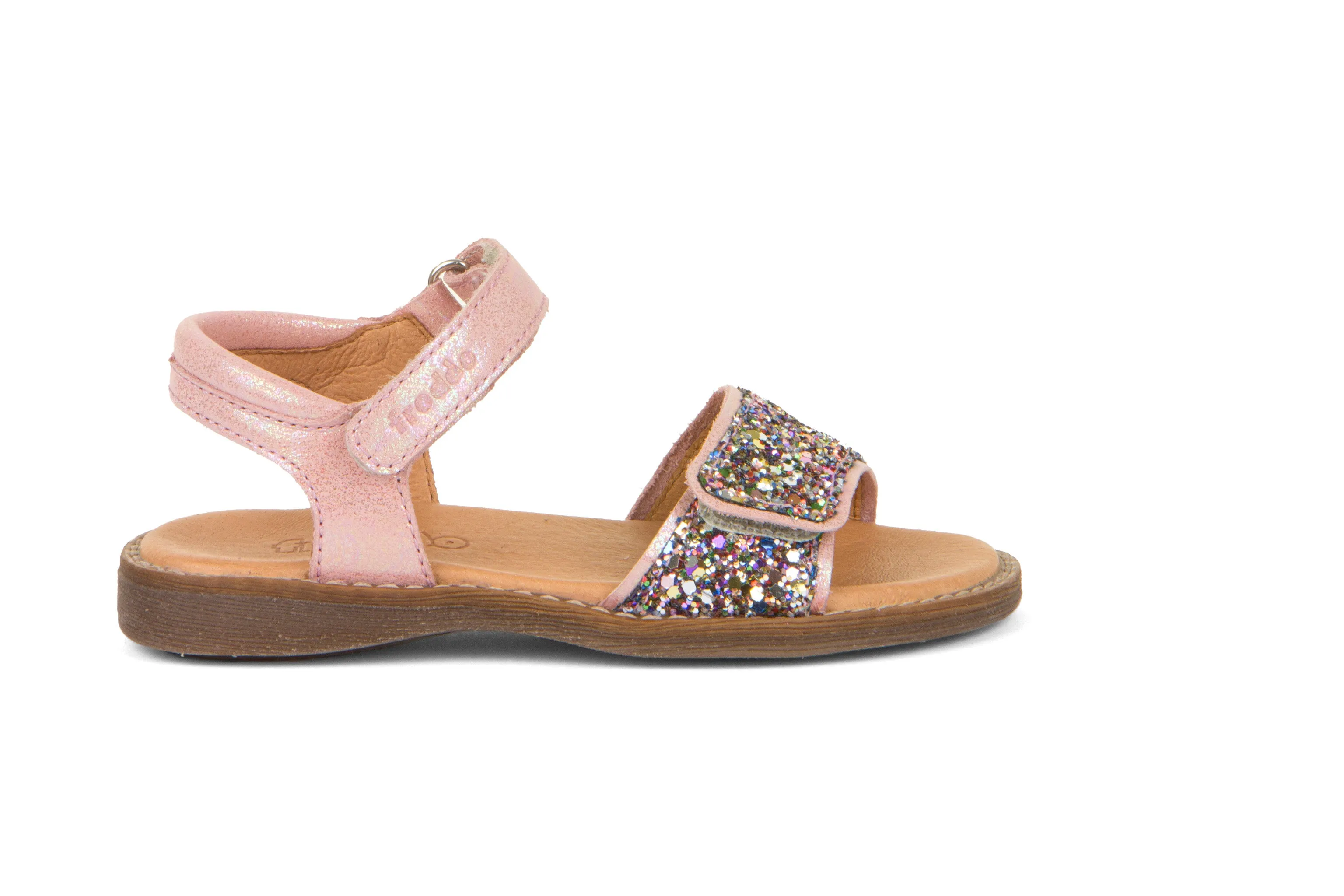 Froddo Girl's Lore Sparkle Sandals - Pink Shine Modern Chill
