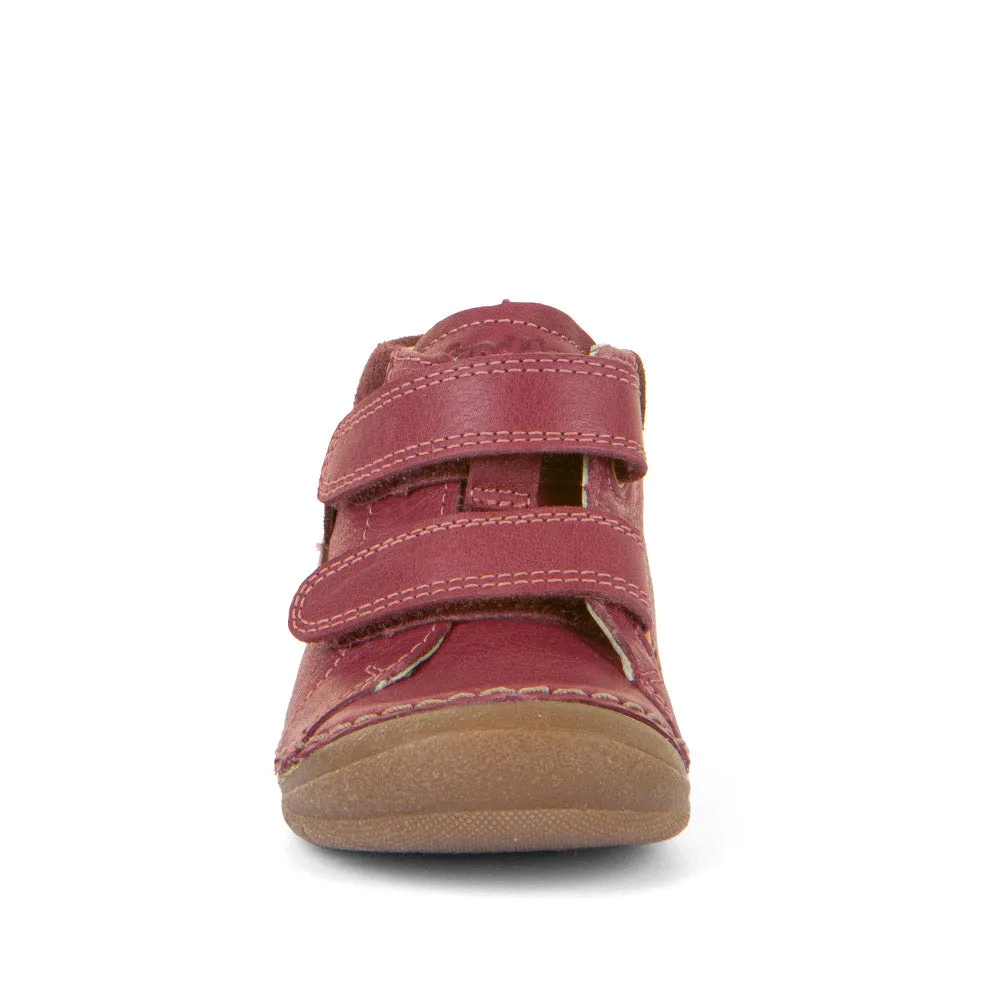 Froddo Girl's Paix Up Casual Shoes - Bordeaux no noise