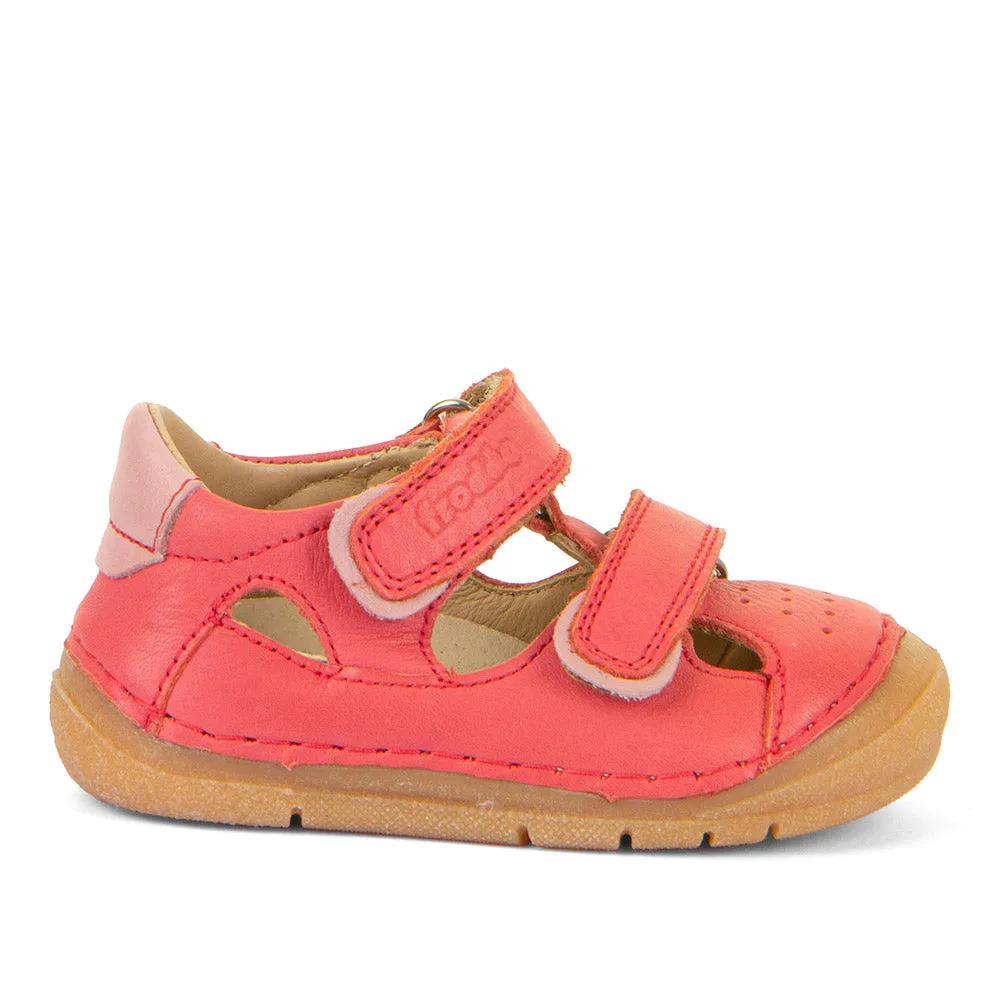 Froddo Girl's Paix Up Double Sandals - Coral Daily Comfort