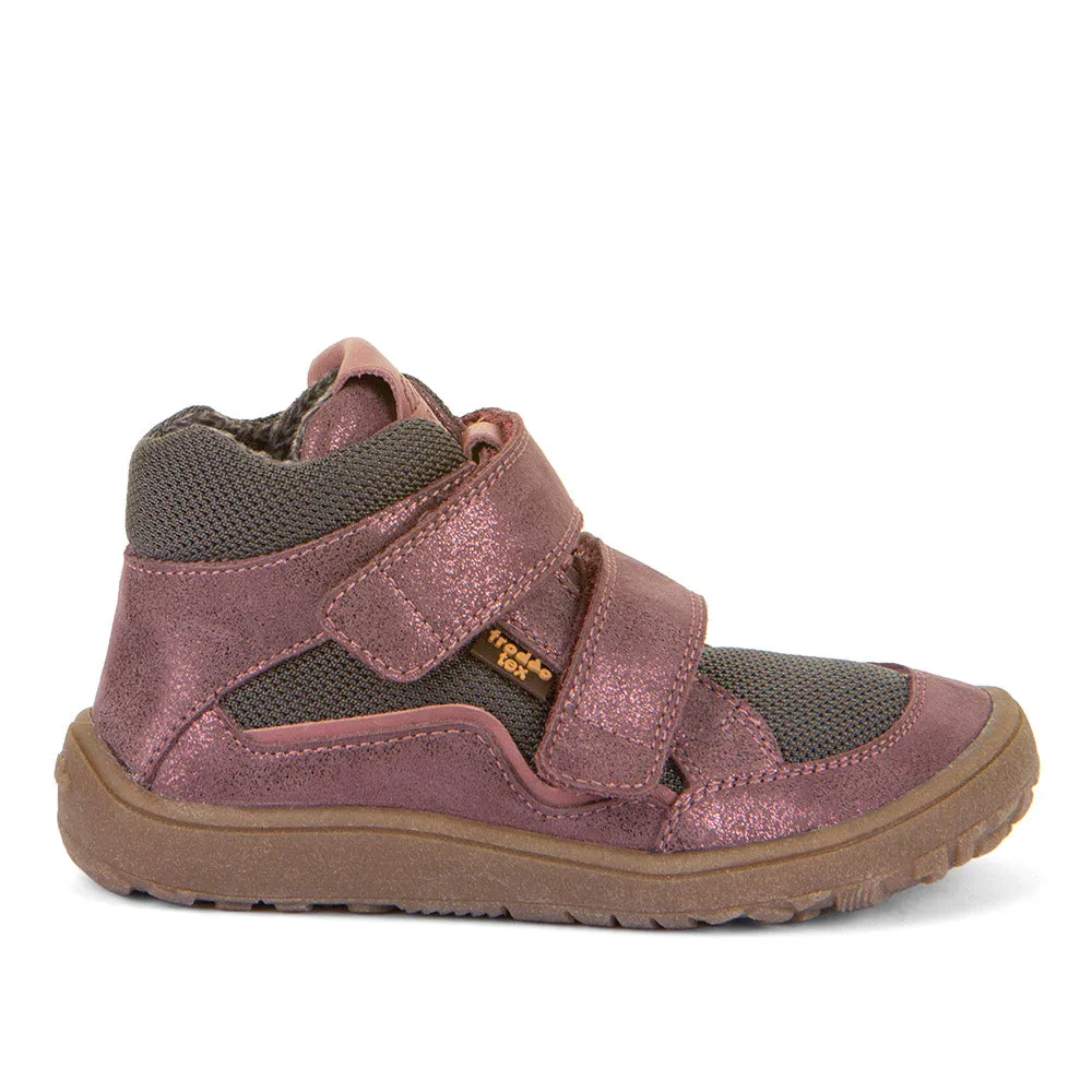 Froddo Girl's Tex Autumn Barefoot Ankle Boots - Pink  dress down
