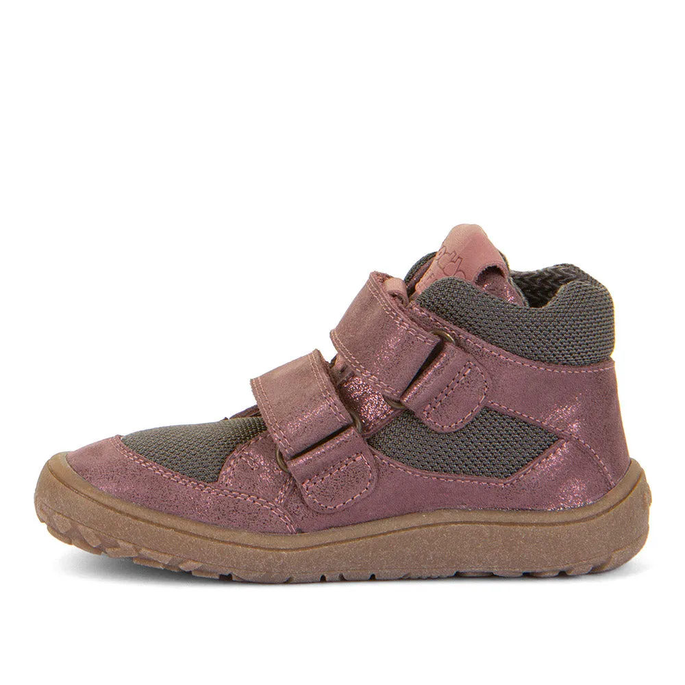 Froddo Girl's Tex Autumn Barefoot Ankle Boots - Pink  zero limit