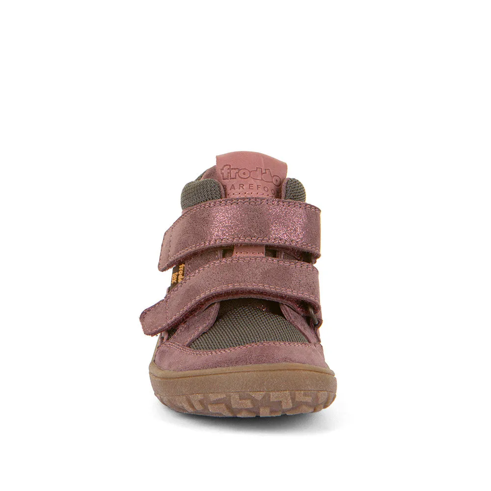 Froddo Girl's Tex Autumn Barefoot Ankle Boots - Pink  weekend ease