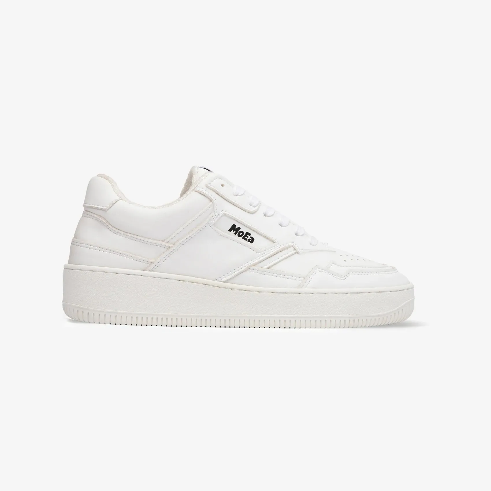 GEN1 Sneaker in White Plant Leather from MoEa City Blend
