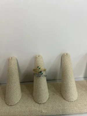 Gold Snake Ring heat friendly