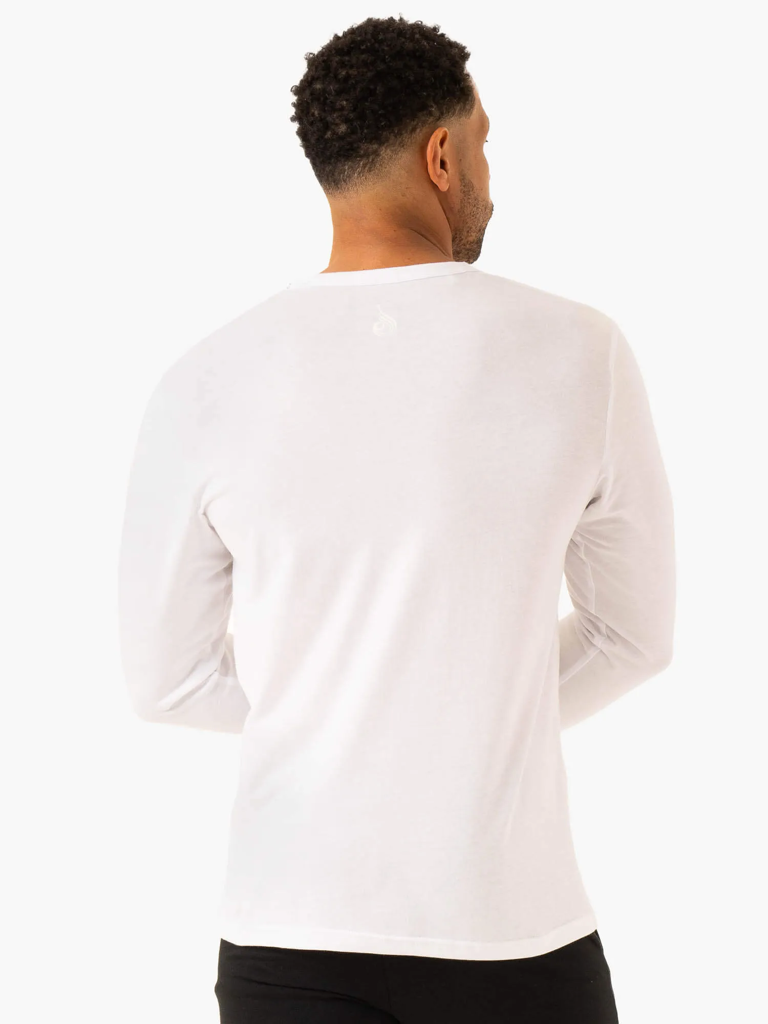Graphic Long Sleeve T-Shirt - White casual trend