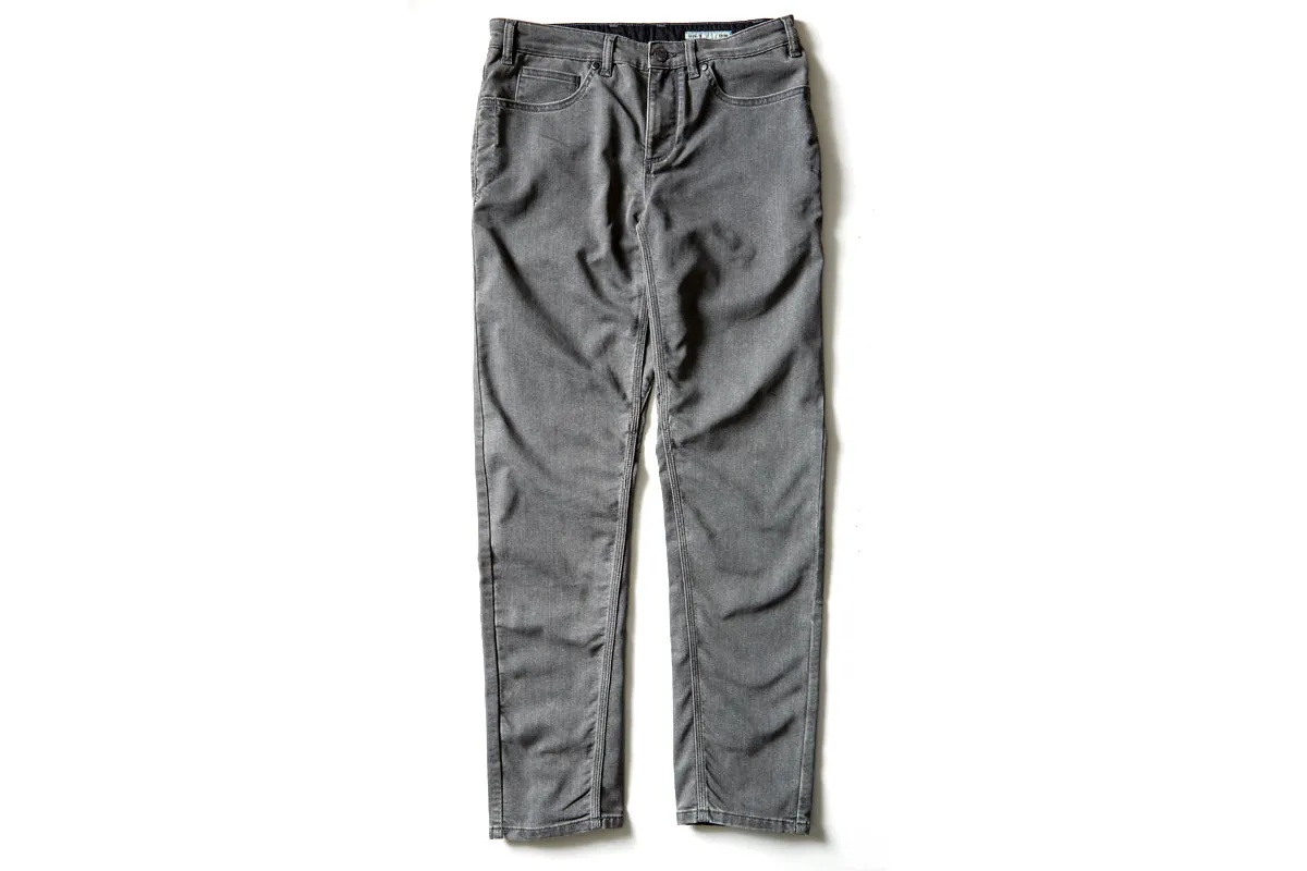 grey wash CORDURA skinny jeans casual trend