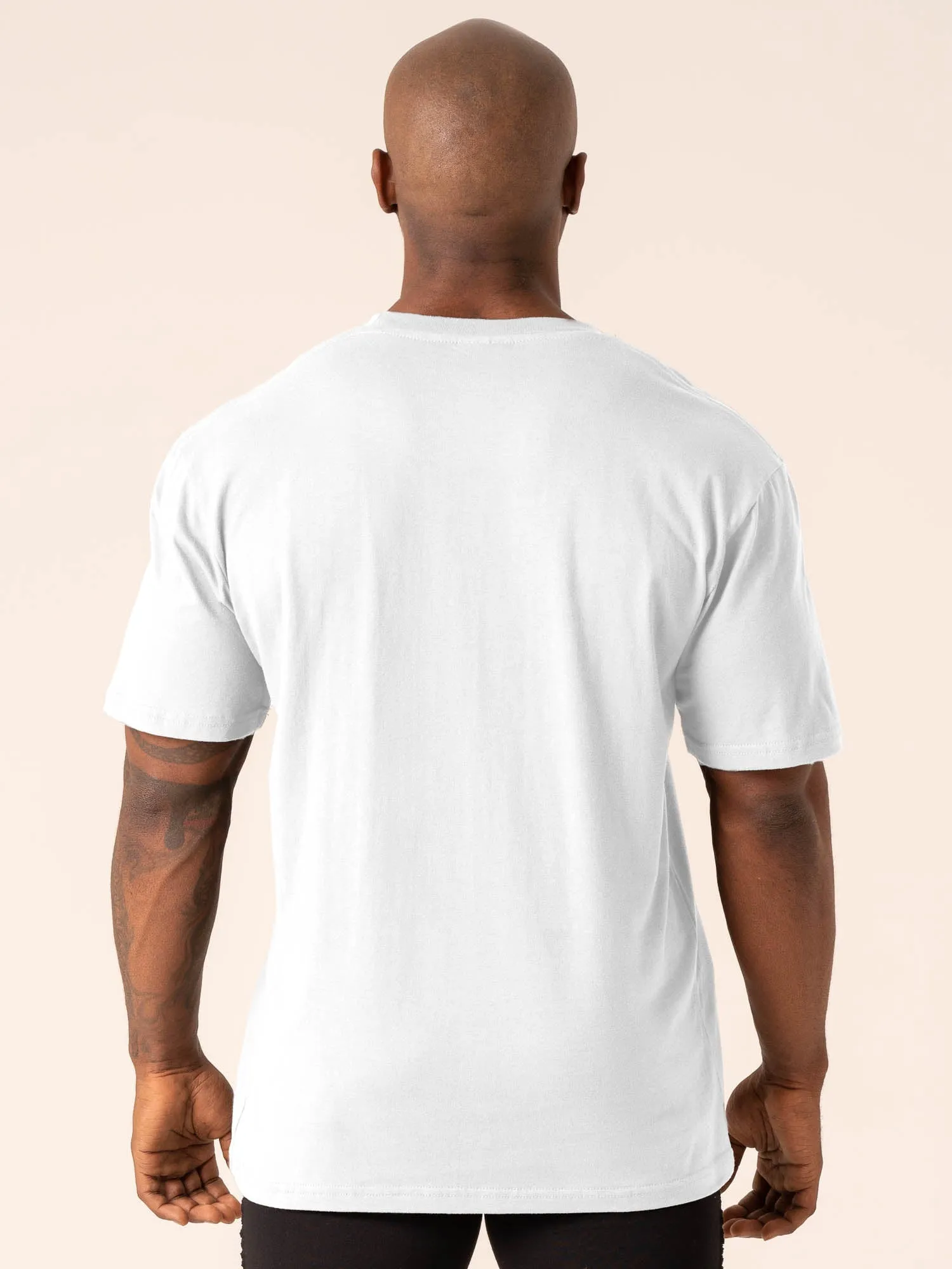 Grit Oversized T-Shirt - White concert ready