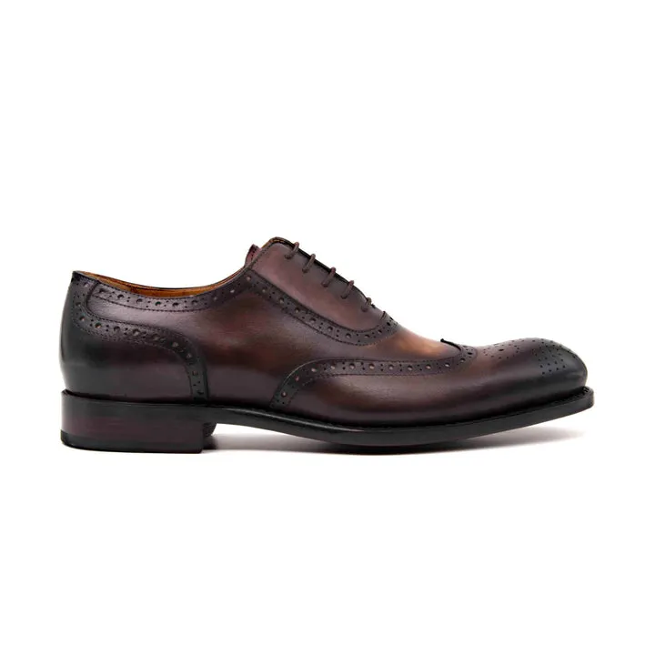 H and H Oxford Lace Up Shoes - Cognac look sharp