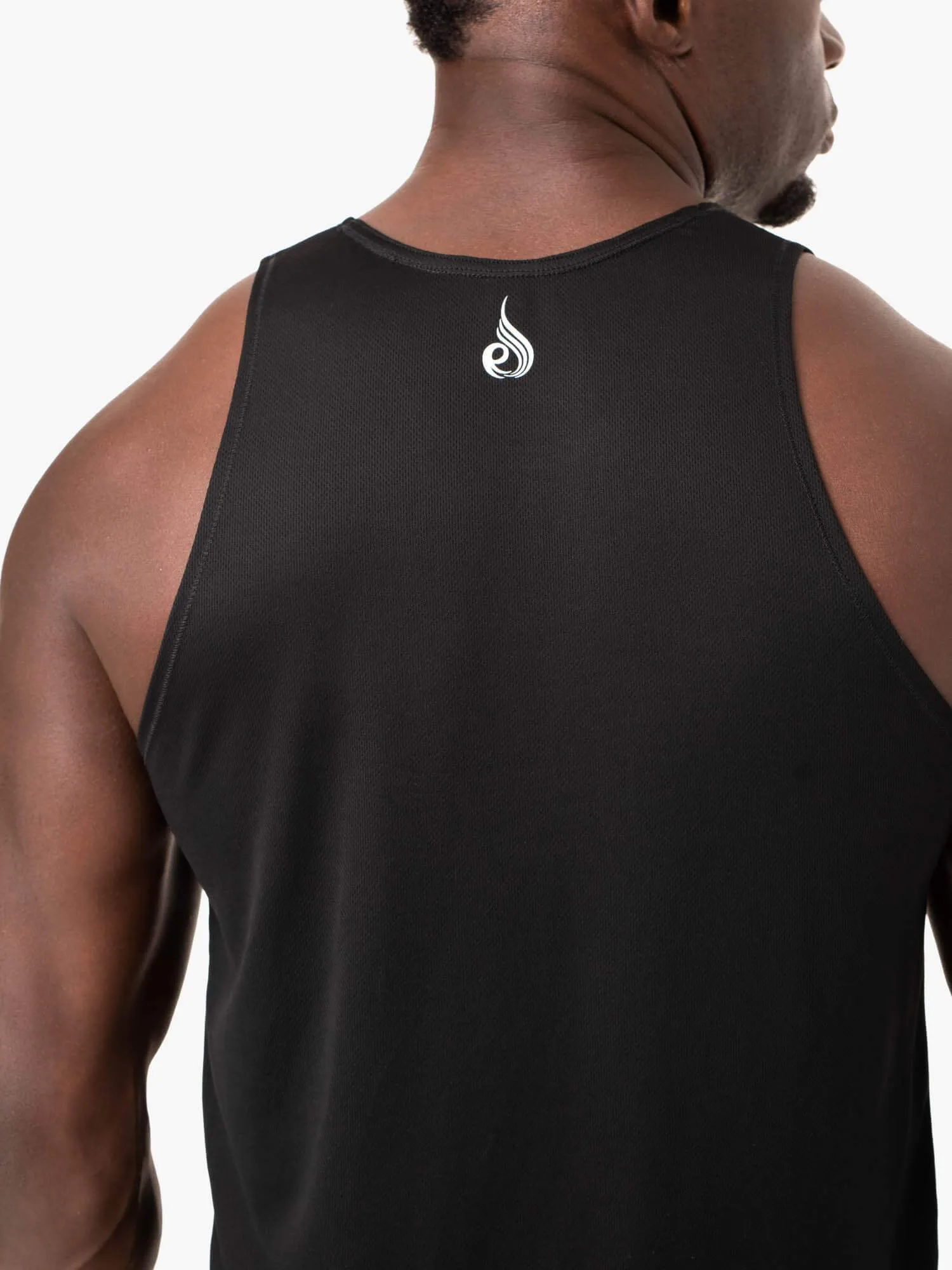 Heighten Mesh Regular Tank - Black multi function