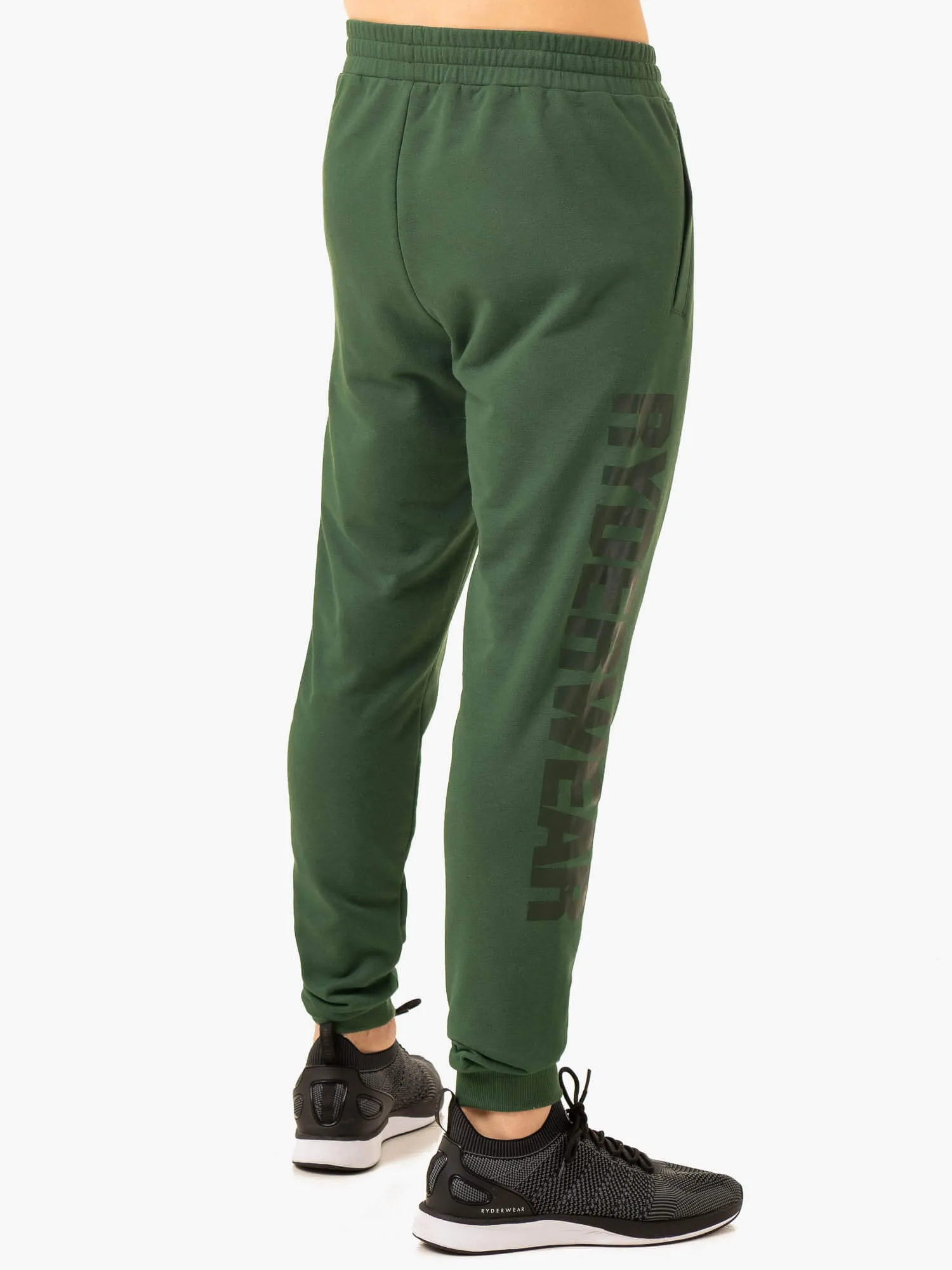 Heritage Fleece Track Pants - Green Sport Companion