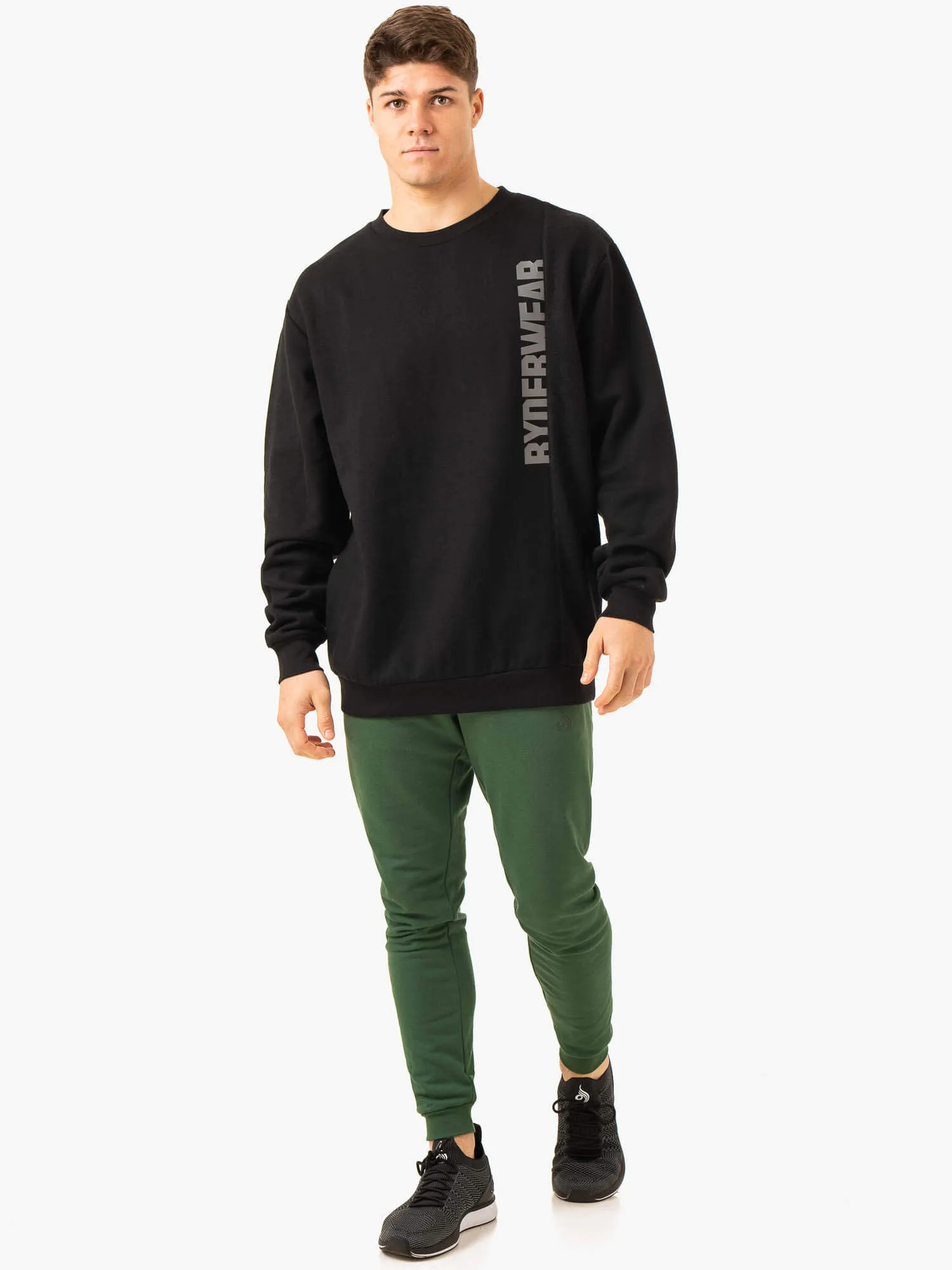 Heritage Fleece Track Pants - Green Light Fabric
