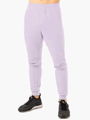 Heritage Fleece Track Pants - Lavender Thick Warm