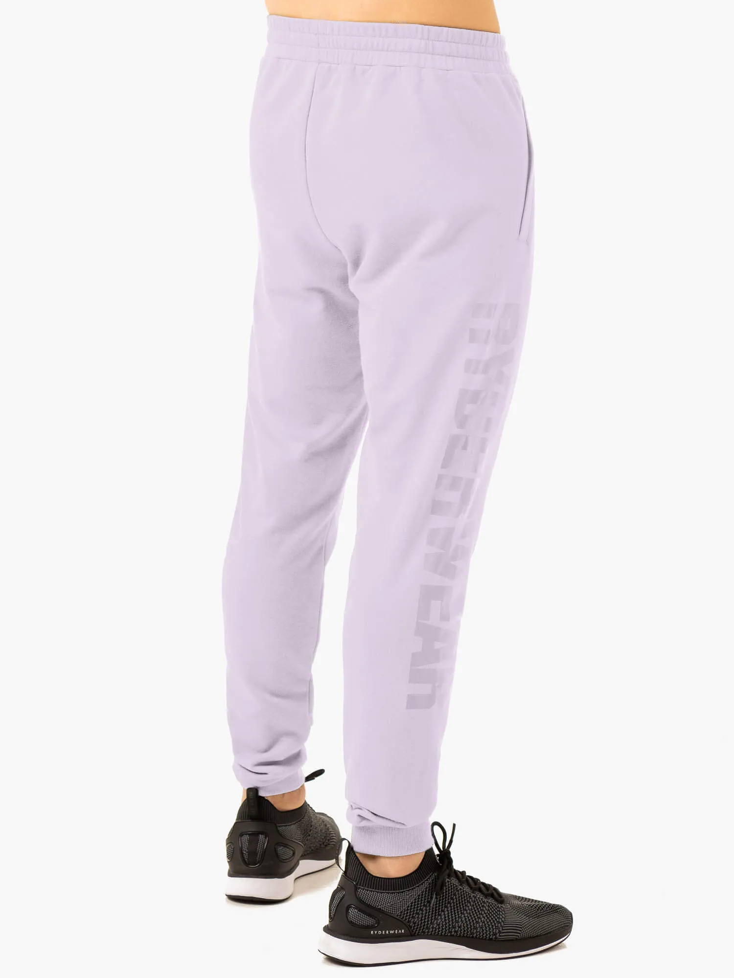 Heritage Fleece Track Pants - Lavender Soft Comfort