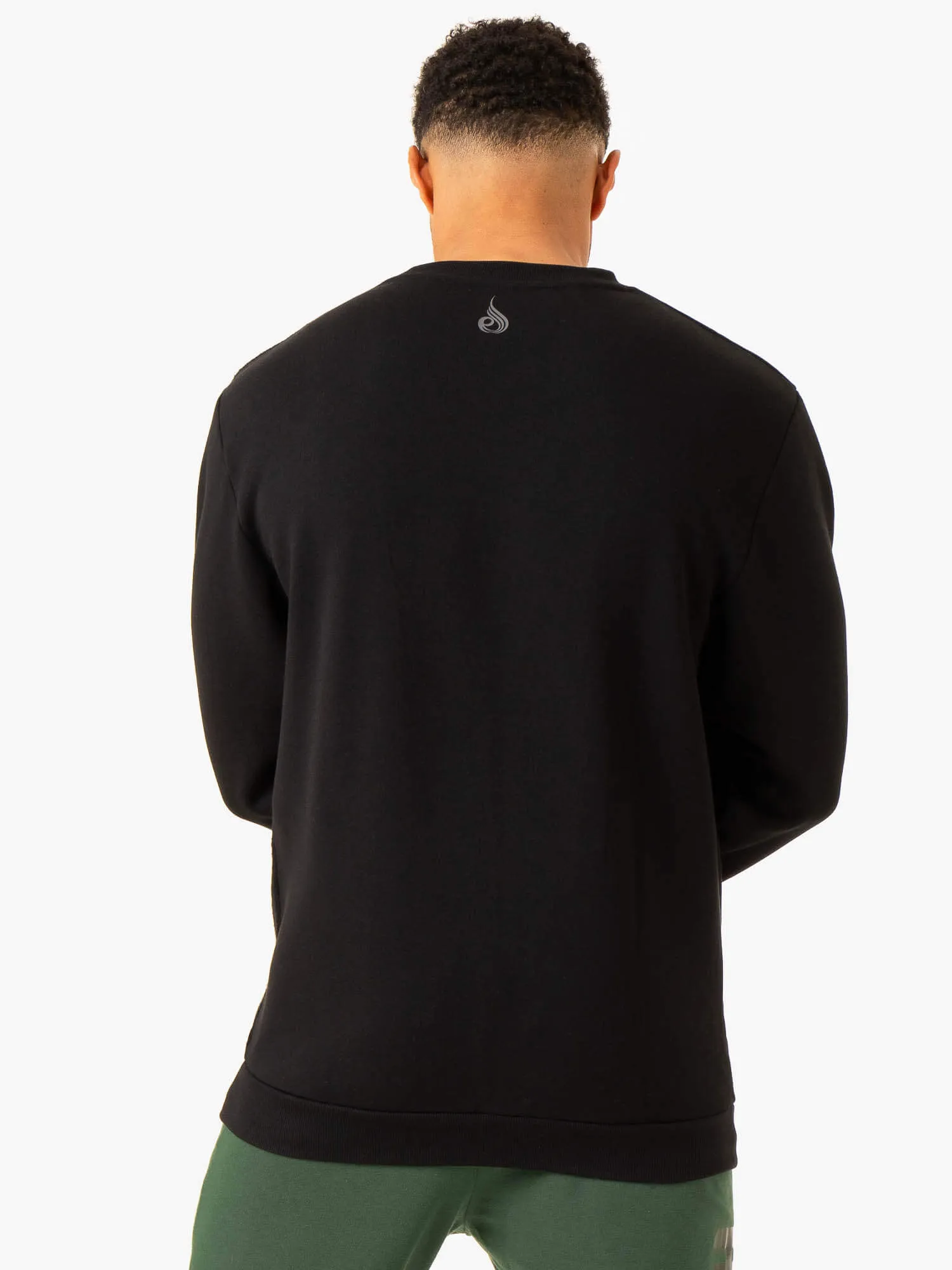 Heritage Pullover Jumper - Black vintage vibe
