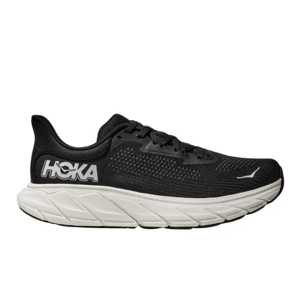 HOKA Men's Arahi 7 (Medium Width) Black/White speed zone