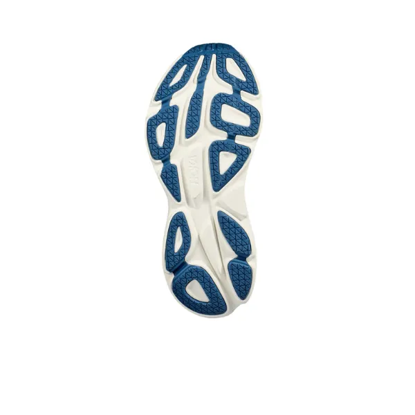 HOKA Men's Bondi 8 Medium White/Gold Move Free