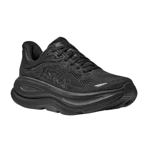 Hoka Men's Bondi 9 Black/Black durable touch