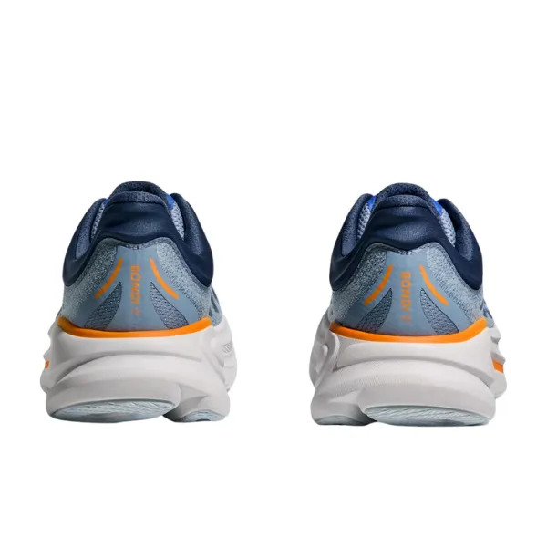 Hoka Men's Bondi 9 Wide Drizzle/Downpour College Vibes