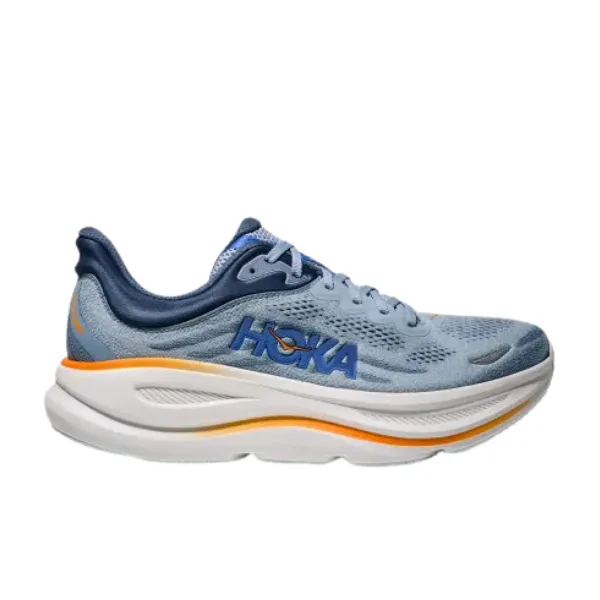 Hoka Men's Bondi 9 Wide Drizzle/Downpour fresh feel