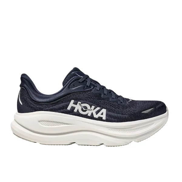 Hoka Men's Bondi 9 Wide Navy/White Trail Mood
