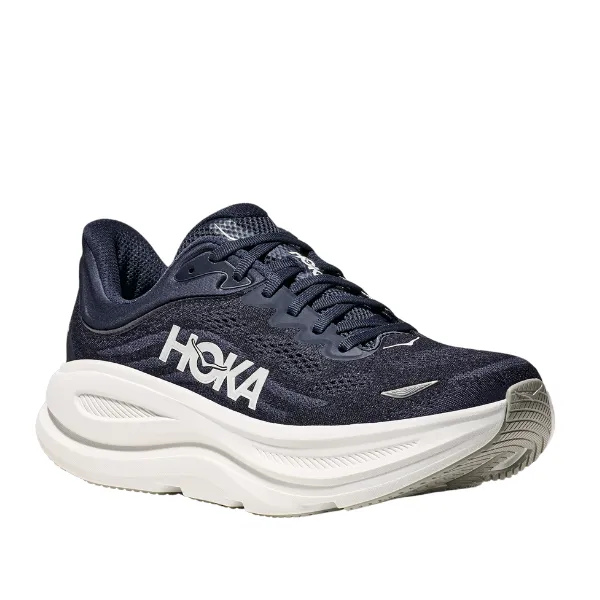 Hoka Men's Bondi 9 Wide Navy/White Easy Energy
