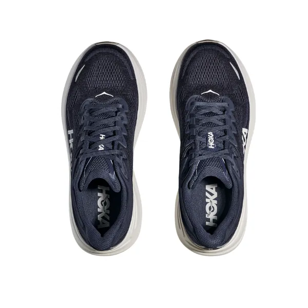 Hoka Men's Bondi 9 Wide Navy/White Sharp Look