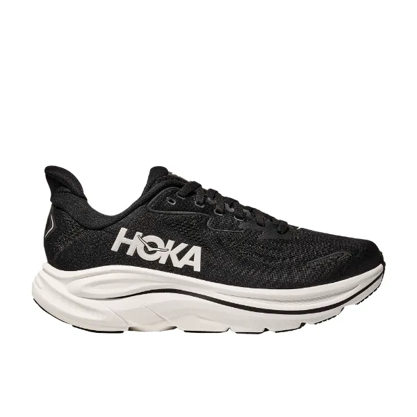 Hoka Men's Clifton 10 Black/White School Day