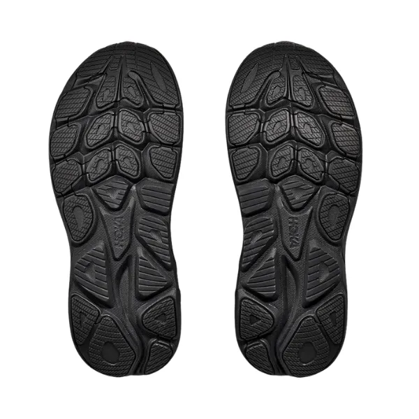 Hoka Men's Clifton 10 Wide Black/Black daily ease