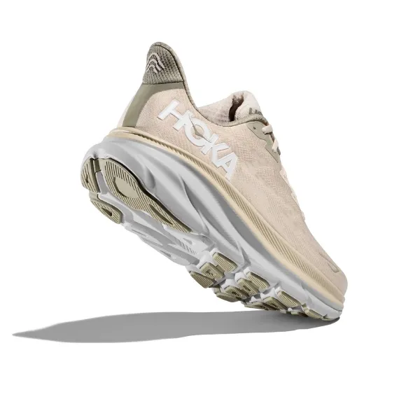 HOKA Men's Clifton 9 Medium Oatmilk/Barley/Neutral Power Walk