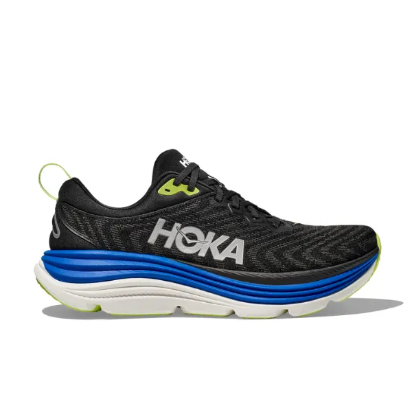 HOKA Men's Gaviota 5 Medium Black/Blue Night Pulse