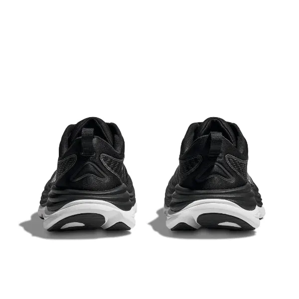 HOKA Men's Gaviota 5 (Medium Width) Black / White Performance Mood