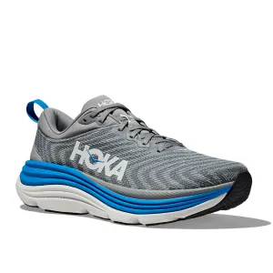 HOKA Men's Gaviota 5 Wide Limestone/Blue Cool Fit