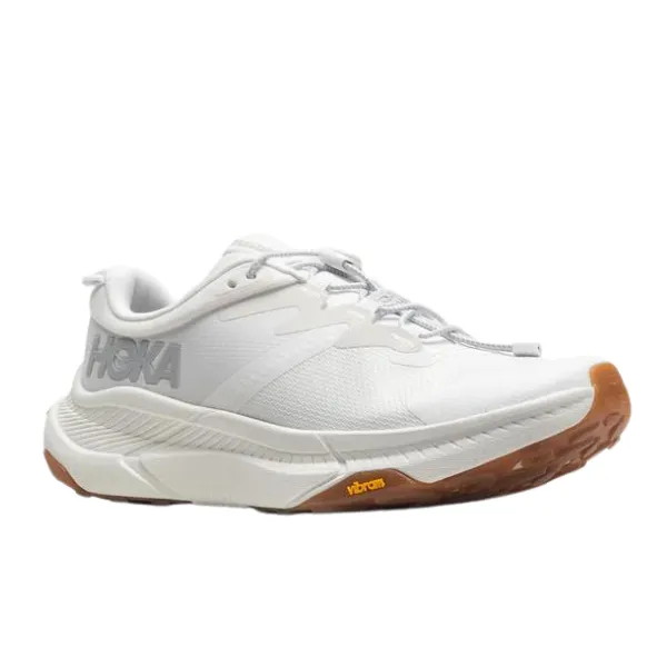 HOKA Men's Transport Wide White run errands