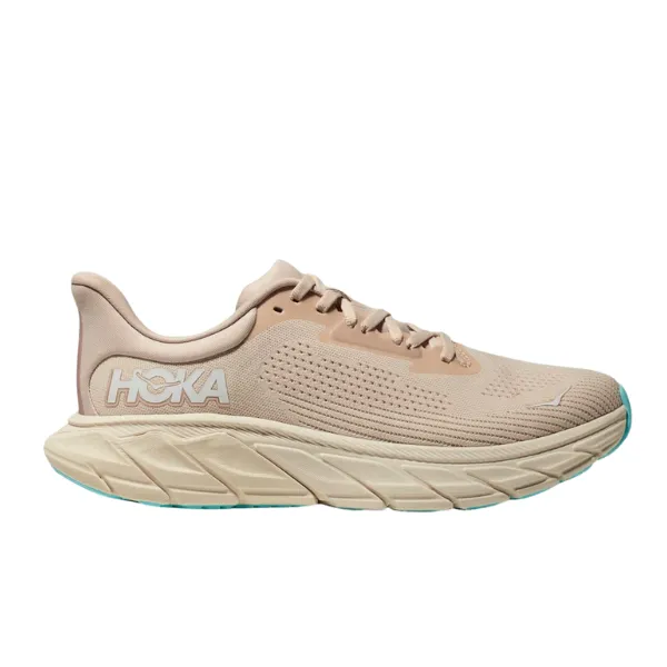 HOKA Women's Arahi 7 (Medium Width) Vanilla/Cream Freedom Step