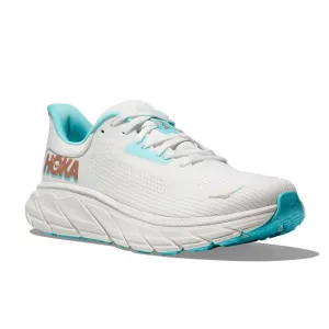 HOKA Women's Arahi 7 (Medium Width) White/Gold core tech
