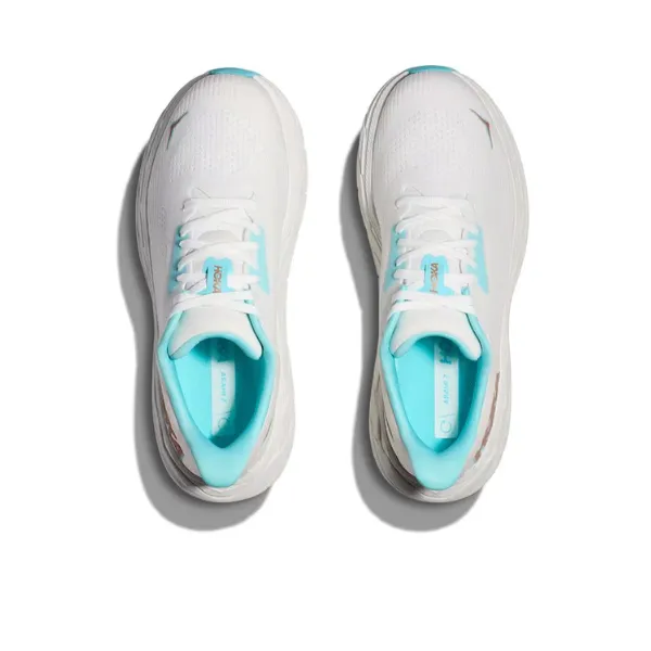 HOKA Women's Arahi 7 (Medium Width) White/Gold weekend gear